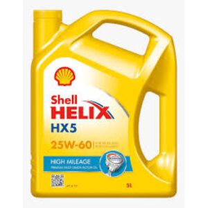 25W 60 HX5 HIGH MILEAGE SHELL