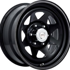 8 SPOKE BLACK MAG 14" 4X100 6J BLACK