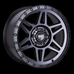 17" RACINGHART WEAPON 6X139 9J ET18 CB106.1 MATT BLACK. SOLD AS A SET OF 4