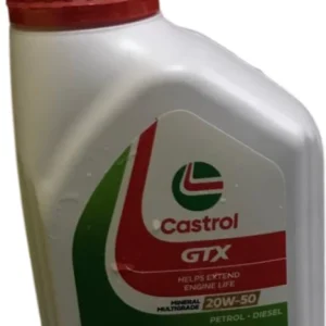 OIL CASTROL GTX 20W50 WHITE CAN 500ML