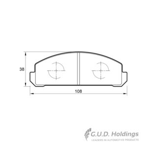 BRAKE PAD SAFELINE