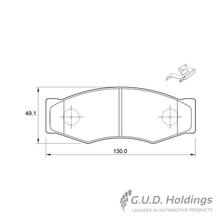 BRAKE PAD SAFELINE NISSAN