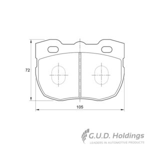 BRAKE PAD BOSCH
