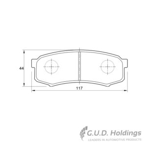 BRAKE PAD SAFELINE