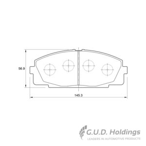 BRAKE PAD SAFELINE TOY QUANTUM