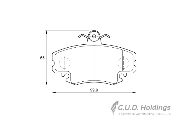 BRAKE PAD SAFELINE