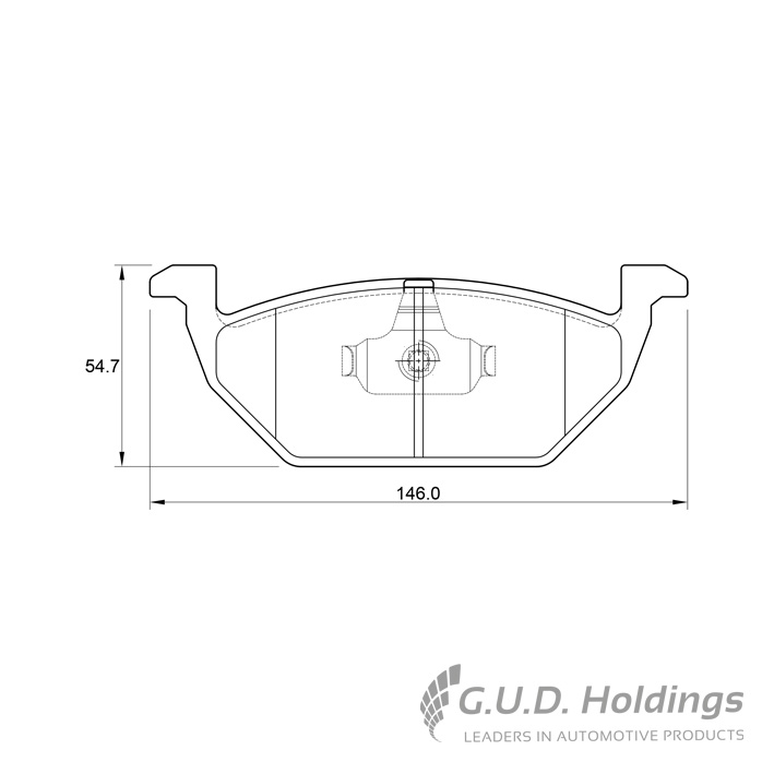 BRAKE PAD SAFELINE VW