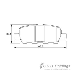 BRAKE PAD BOSCH ALLIED