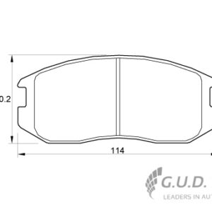 BRAKE PAD SAFELINE