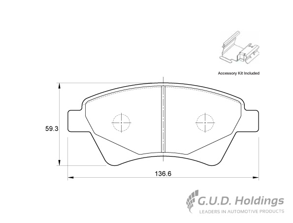 BRAKE PAD SAFELINE