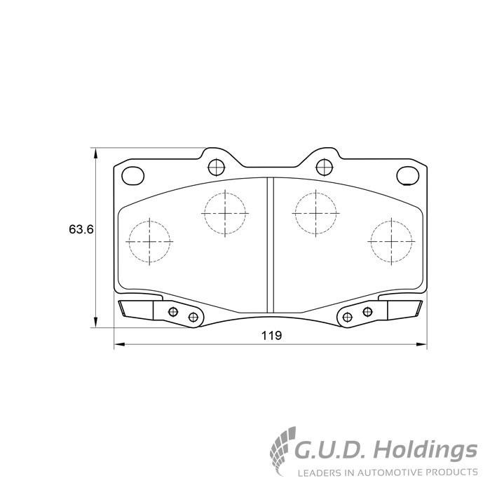 BRAKE PAD BOSCH BREMBO