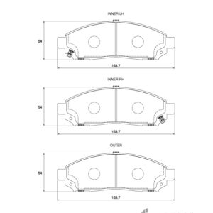 BRAKE PAD SAFELINE