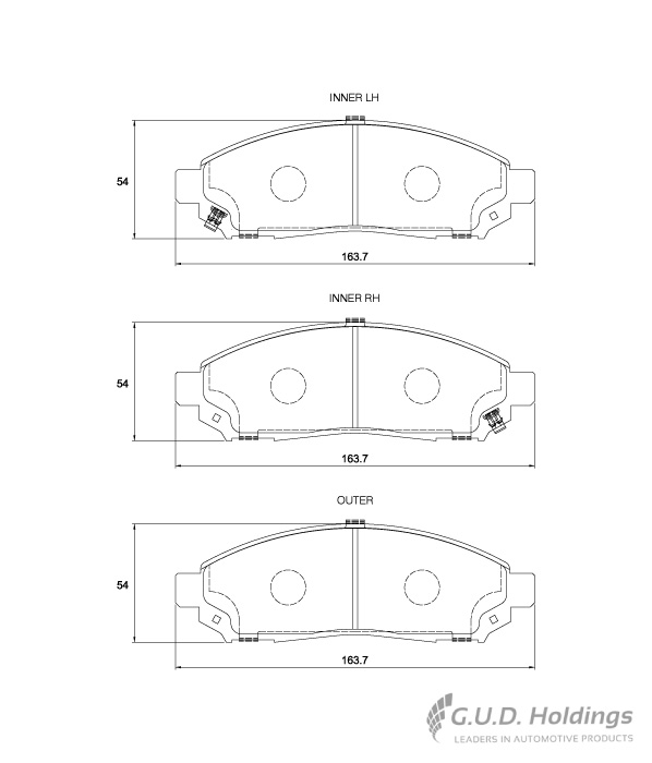 BRAKE PAD SAFELINE