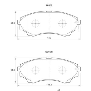 BRAKE PAD SAFELINE