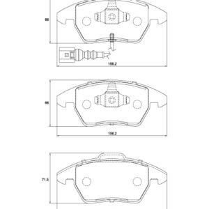 BRAKE PAD SAFELINE
