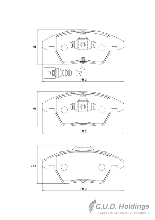 BRAKE PAD SAFELINE