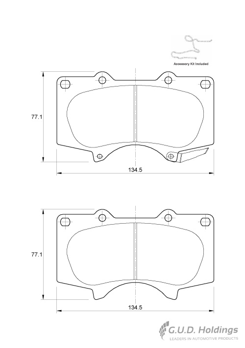BRAKE PAD SAFELINE