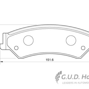 BRAKE PAD BOSCH TRW ORIGINAL BMW