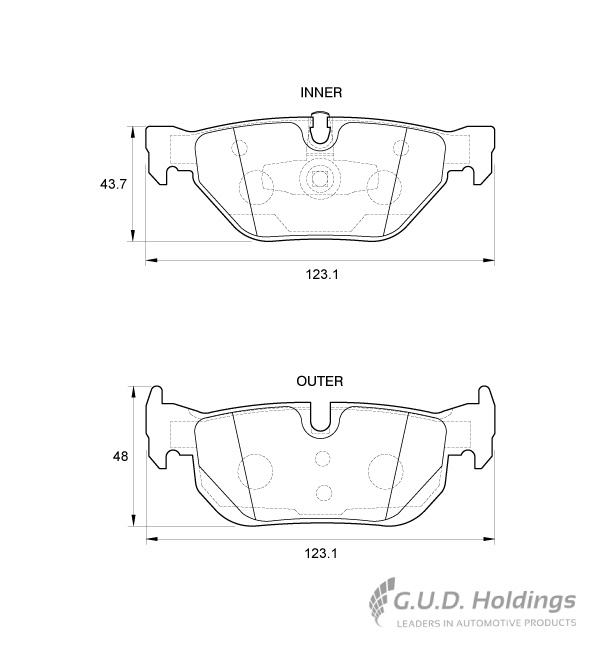 BRAKE PAD BOSCH TATA BOLT