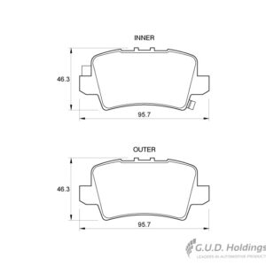 BRAKE PAD BOSCH