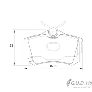 BRAKE PAD SAFELINE