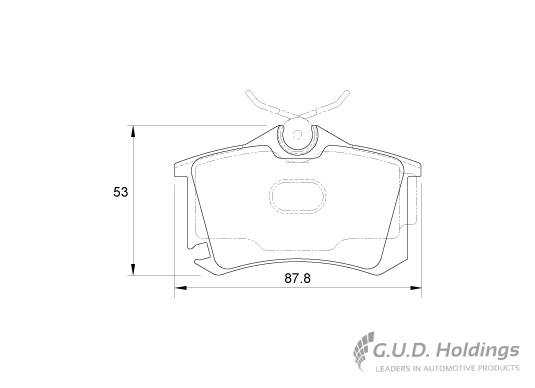 BRAKE PAD SAFELINE