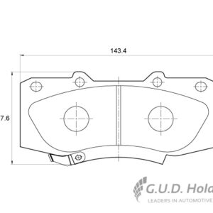 BRAKE PAD SAFELINE