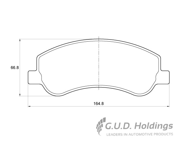 BRAKE PAD SAFELINE VW AMAROK D/CAB 2.0