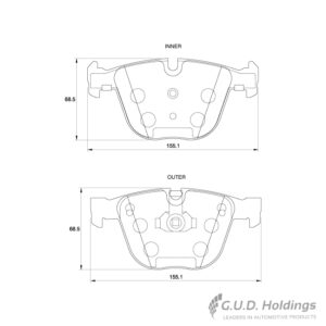 BRAKE PAD SAFELINE