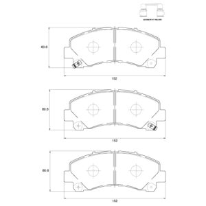 BRAKE PAD SAFELINE