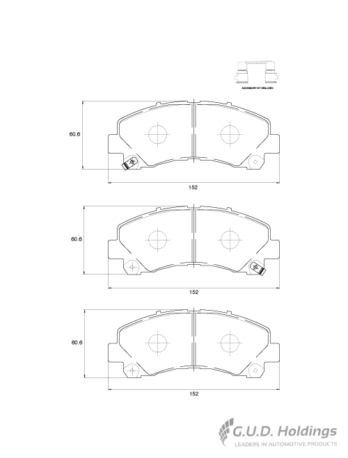 BRAKE PAD SAFELINE
