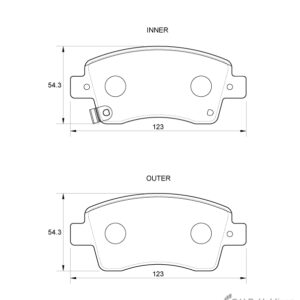 BRAKE PAD BOSCH TOYOTA ETIOS DUNLOP