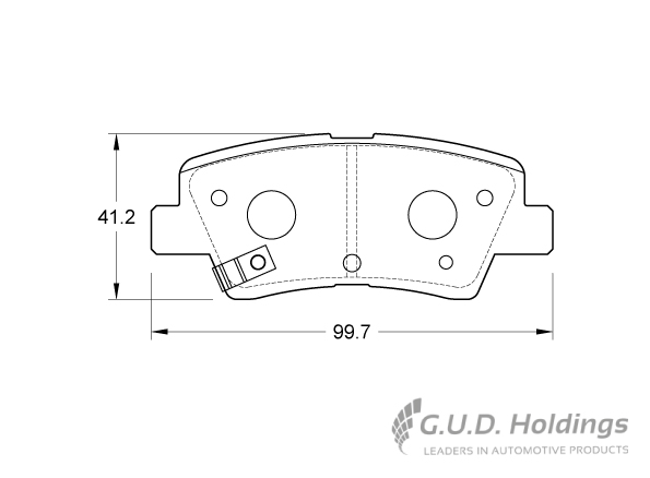 BRAKE PAD SAFELINE