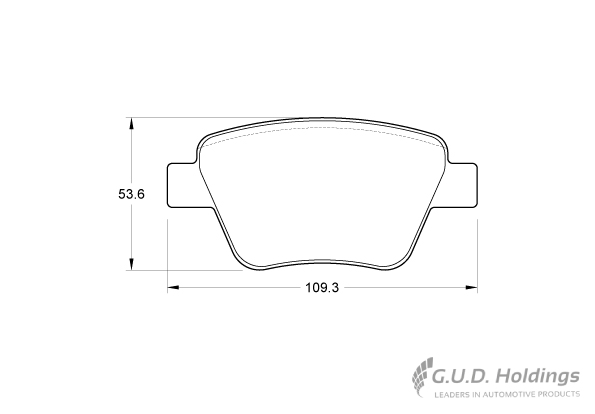 BRAKE PAD SAFELINE VW/AUDI REAR