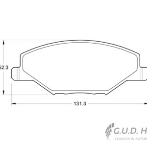 BRAKE PAD SAFELINE VW POLO