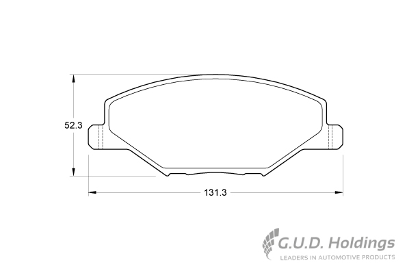 BRAKE PAD SAFELINE VW POLO