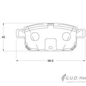 BRAKE PAD SAFELINE SUZUKI SWIFT KRATEX