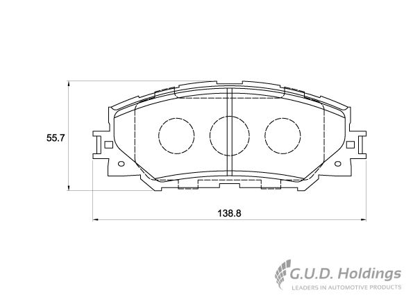 BRAKE PAD SAFELINE AURIS