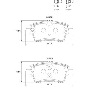 BRAKE PAD SAFELINE