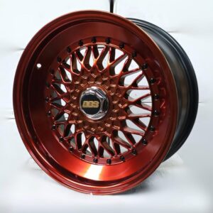 17" BBS RS FULL METALLIC RED 4X100/114 ET28 CB73.1