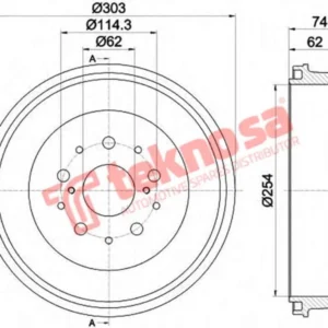 BRAKE DRUMS /D5R4