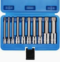 MULTI SPLINE SOCKET SET