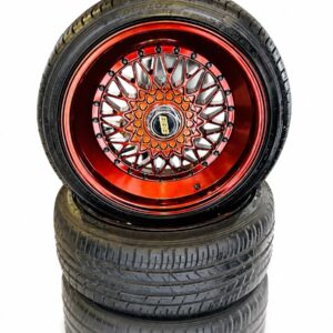 MAG 17" 4X100/114 with Dunlop Tyres