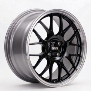 MAG 15" 4X100 BBS RG-R with a gloss finish and machined polished lip