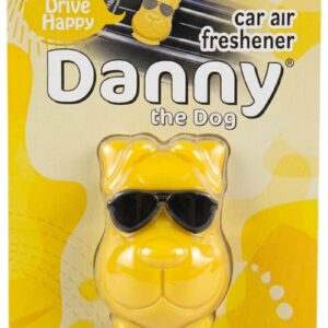 DANNY THE DOG CAR AIR FRESHENER VANILLA VOOM VOOM