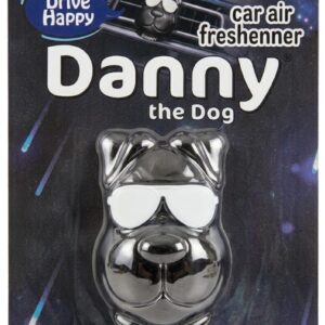 DANNY THE DOG CAR AIR FRESHENER BLACK COMET