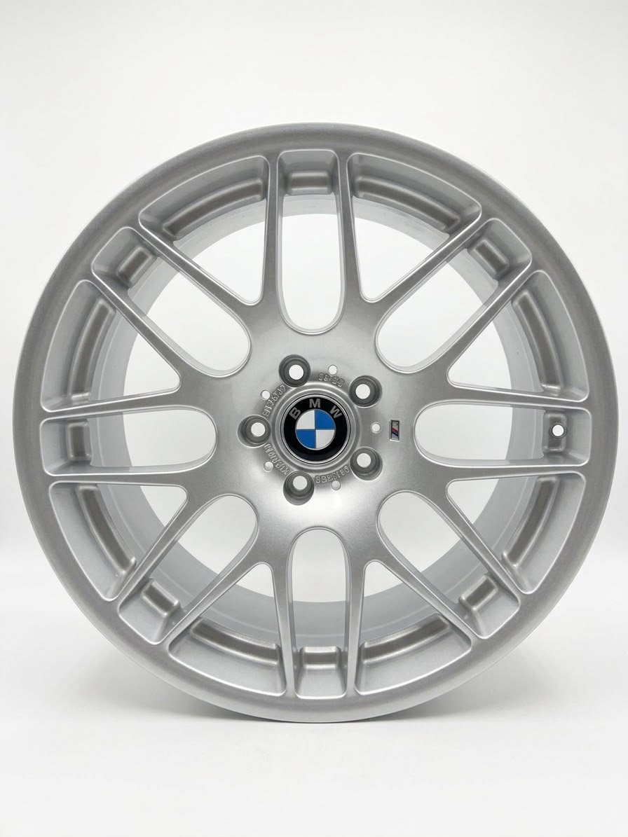 MAG 18" Narow and wide M3 CSL 5X120 8.5J/9.5J Hyper silver