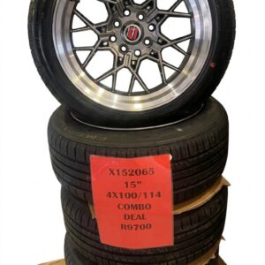 MAG+TYRES COMBO DEAL 4X100/114