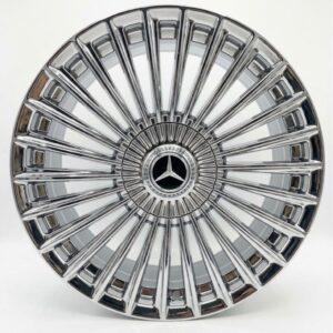 CHROME MERCEDES-MAYBACH STYLE MAG 18" 5X112 8J ET 38 CB 66
