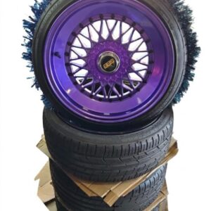 COMBO DEAL MAG 17" 4X100/114 WITH DUNLOP TYRES